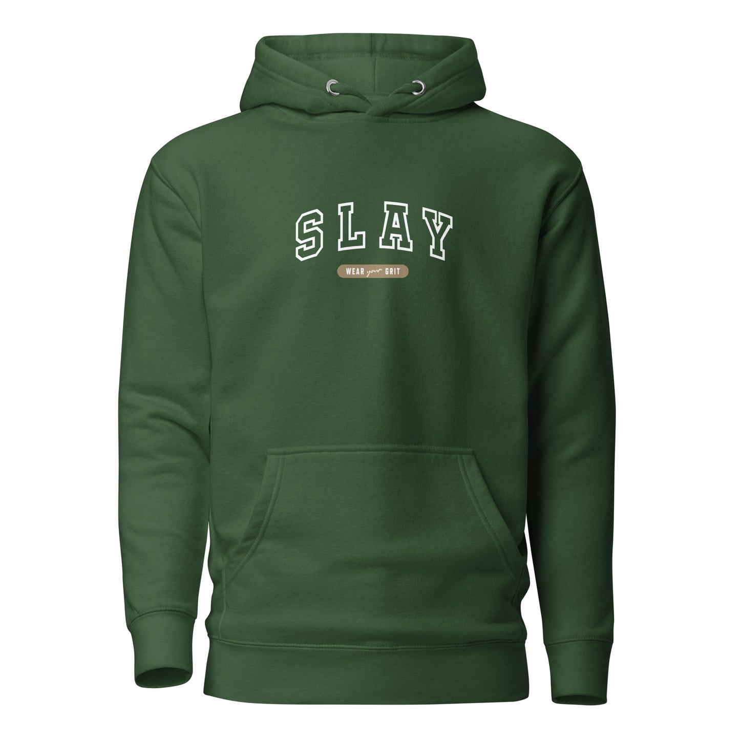 Slay Hoodie – Armor of Elegance and Confidence | Wear Grit clothing | motivation apparel