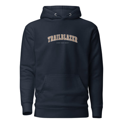 Trailblazer Hoodie – Carve Your Legacy | Wear grit clothing | motivation apparel | sporty hoodie