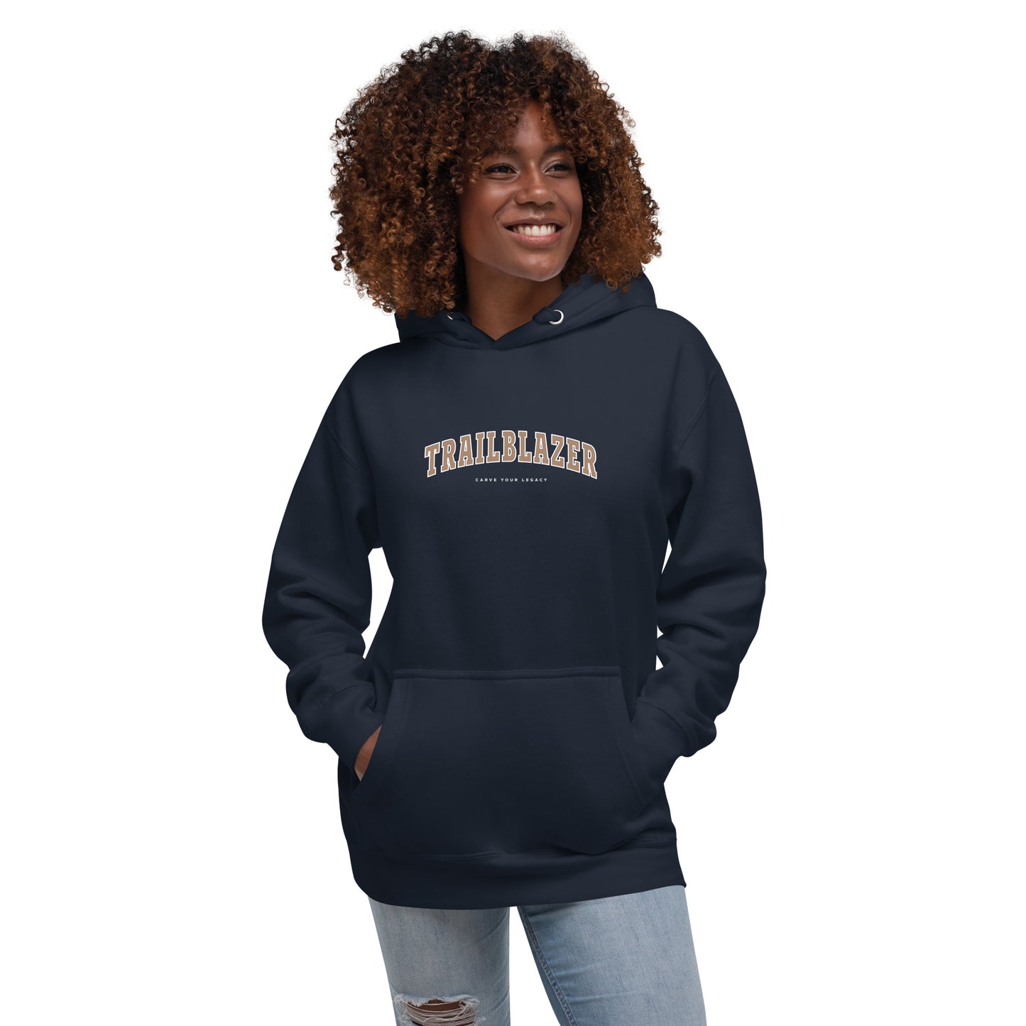 Trailblazer Hoodie – Carve Your Legacy | Wear grit clothing | motivation apparel