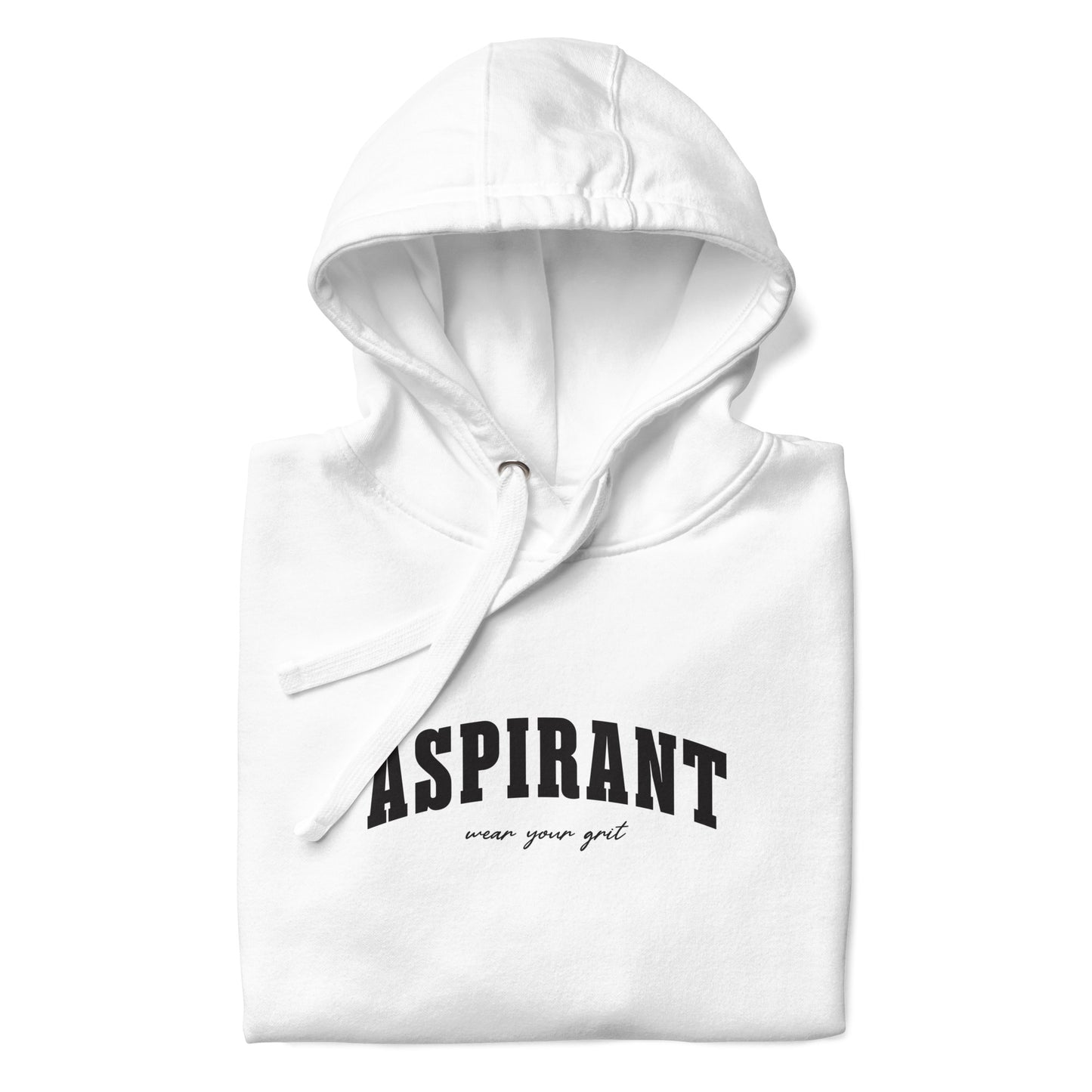 white hoodie | wear grit