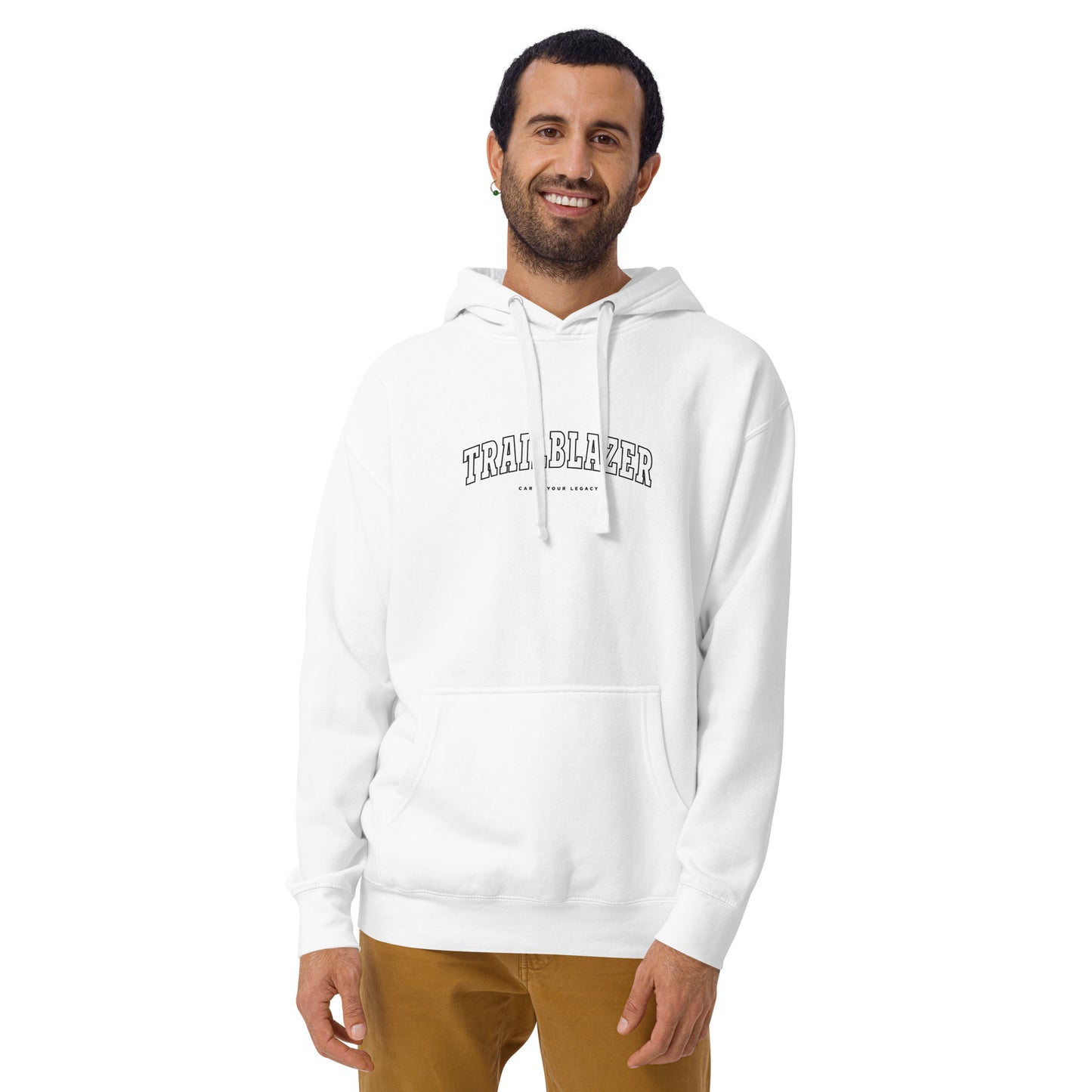 Trailblazer Hoodie – Carve Your Legacy | Wear grit clothing | motivation apparel