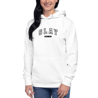 Slay Hoodie – Armor of Elegance and Confidence | Wear Grit clothing | motivation apparel