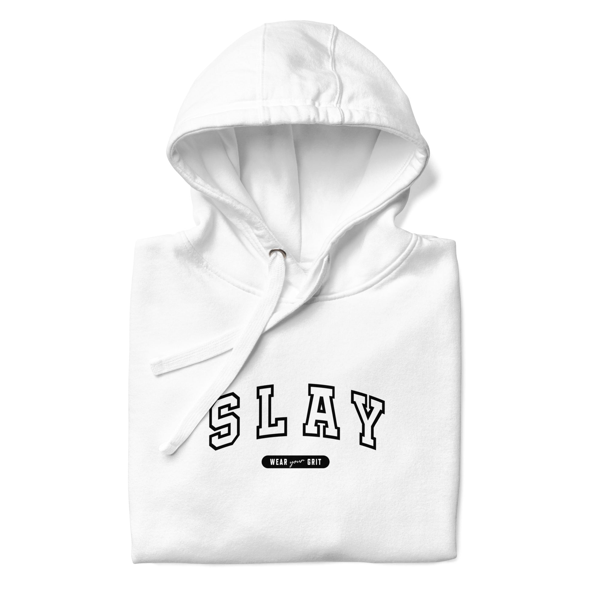 Slay Hoodie – Armor of Elegance and Confidence | Wear Grit clothing | motivation apparel