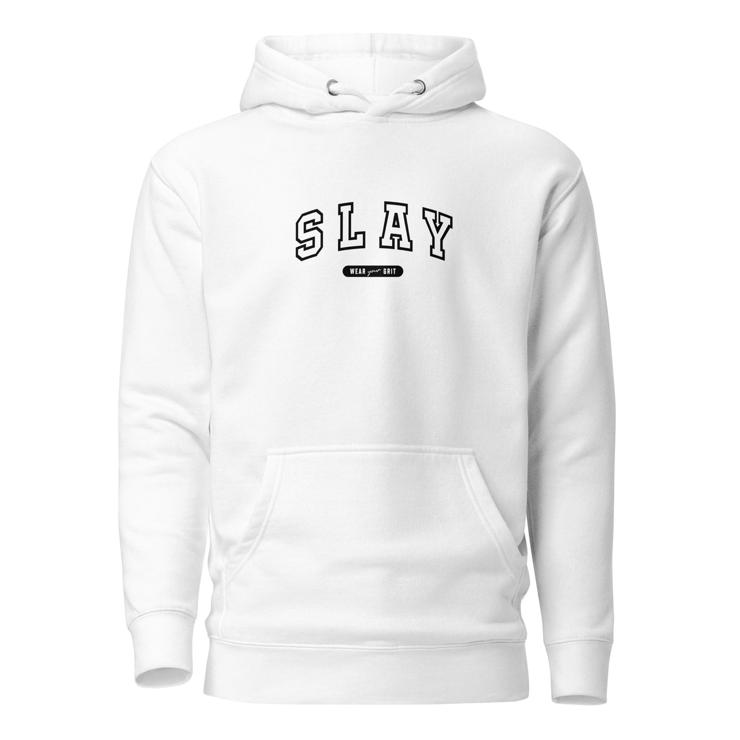 Slay Hoodie – Armor of Elegance and Confidence | Wear Grit clothing | motivation apparel